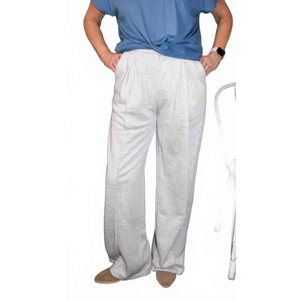 NEW NEEDII women's heather pants in grey